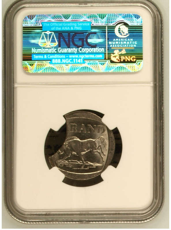 1994 R5 20% CURVED CLIP MINT ERROR NGC MS62