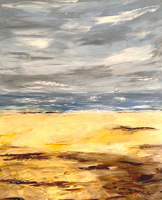 Gone Sailing, Oil Painting, special