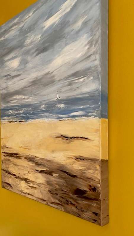 Gone Sailing, Oil Painting, special