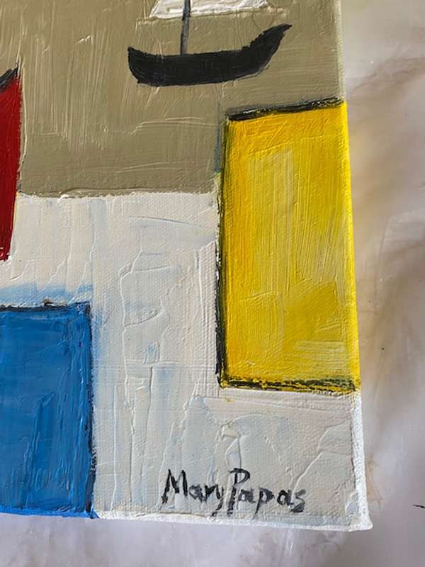 Memories of the Past, oil painting