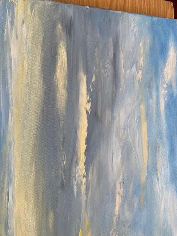 A Calm Day By the Sea, Oil Painting, special