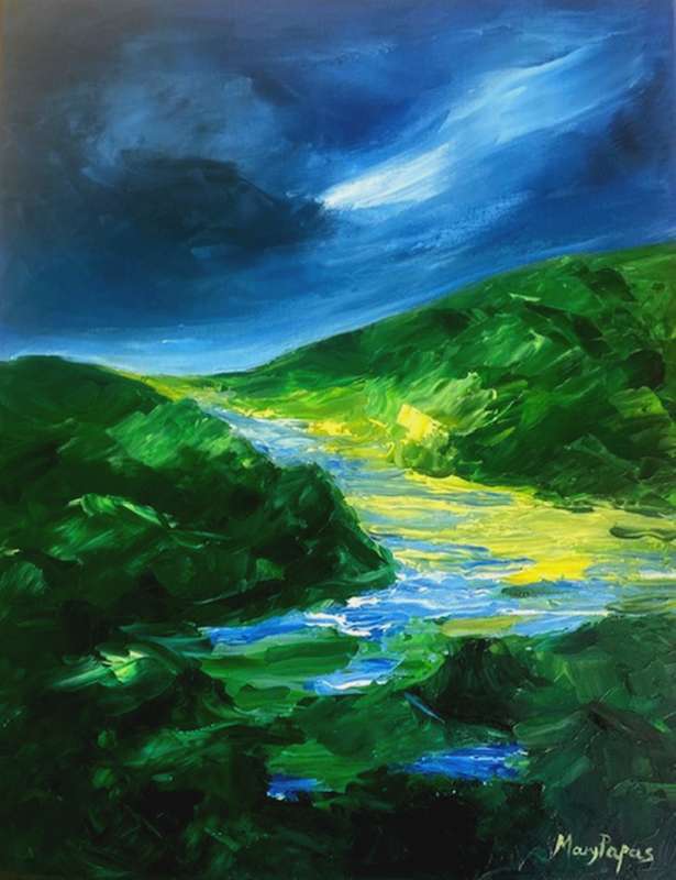 Wild And Wonderful, Oil Painting