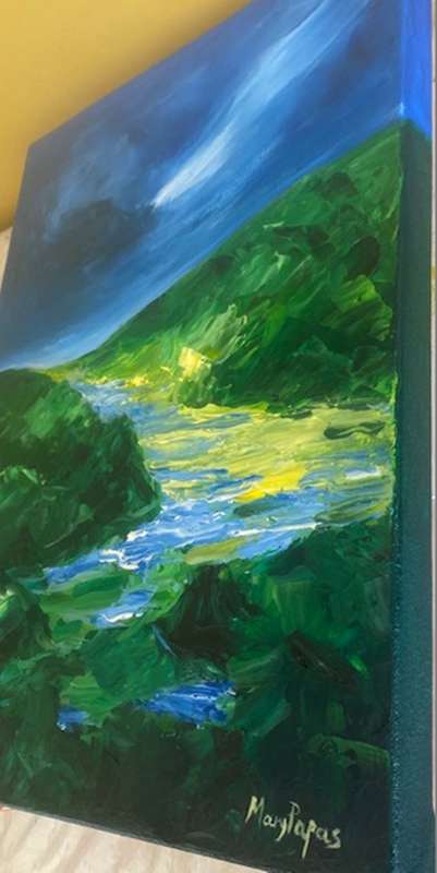 Wild And Wonderful, Oil Painting