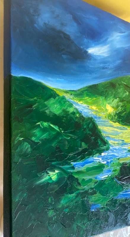 Wild And Wonderful, Oil Painting