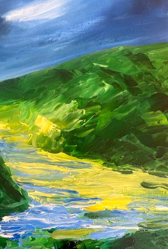 Wild And Wonderful, Oil Painting