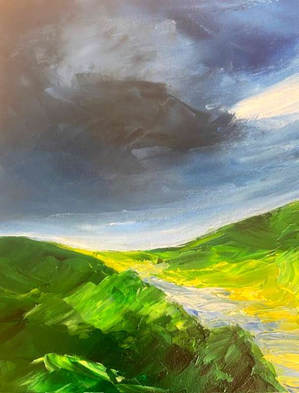 Wild And Wonderful, Oil Painting
