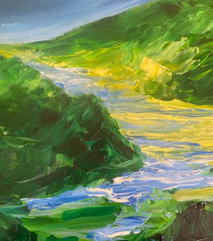 Wild And Wonderful, Oil Painting