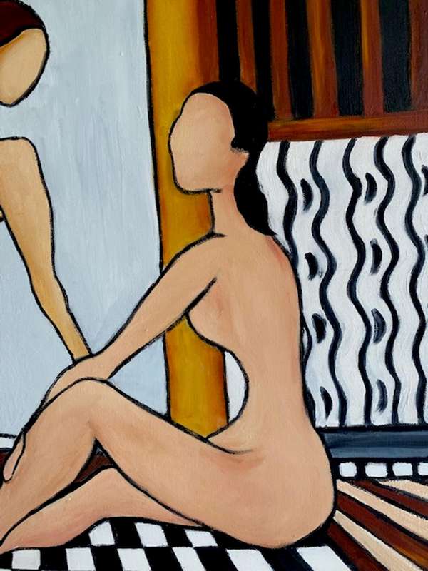 Are you Coming, Oil Painting