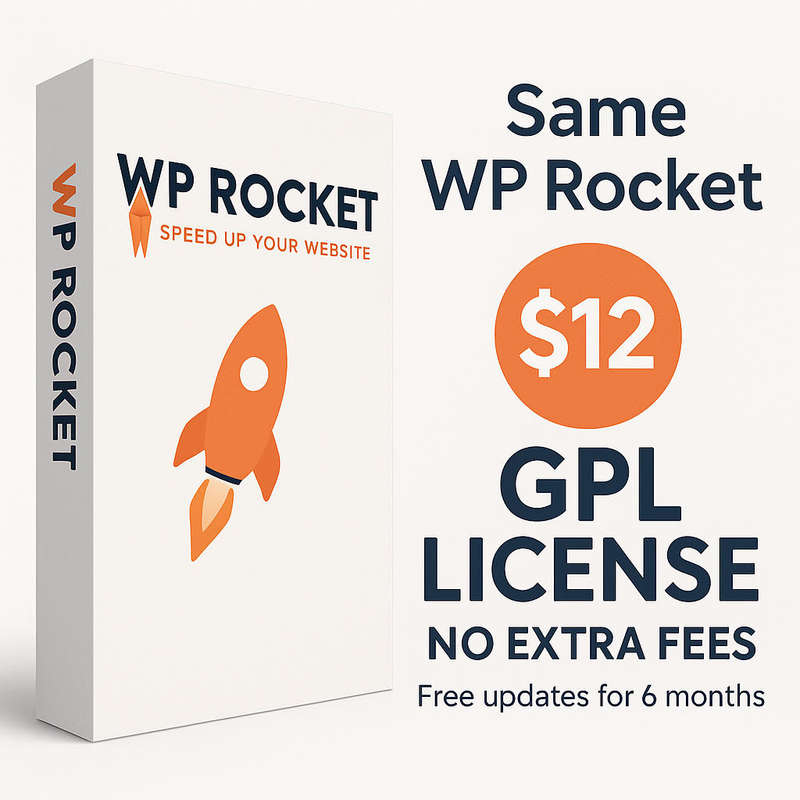 WP Rocket (GPL) + 1-Year Updates