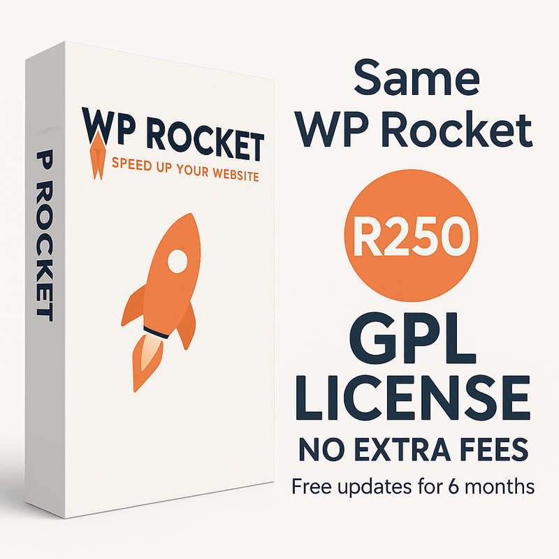WP Rocket (GPL) + 1-Year Updates