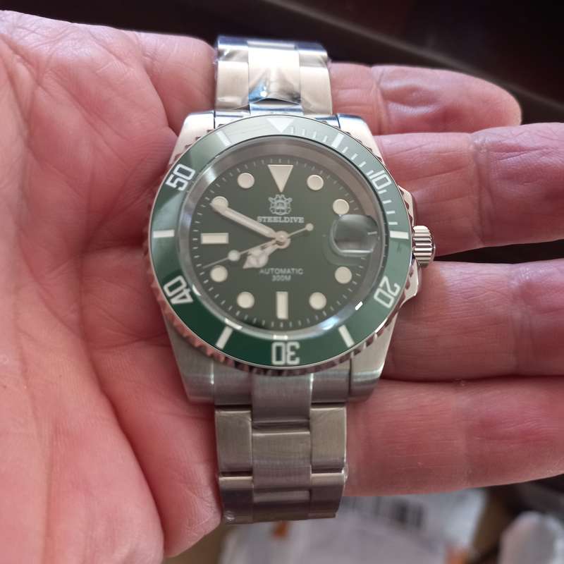 Steeldive 300M Submariner Automatic NH35A SEIKO MVT