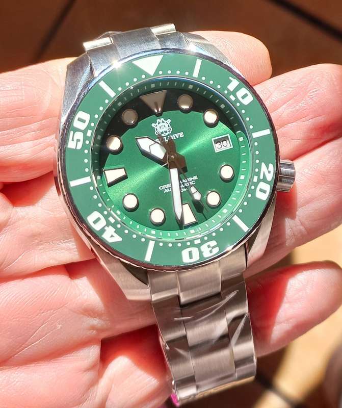 Steeldive 200m Sumo Seiko NH35A AUTOMATIC MOVEMENT 24 JEWELS