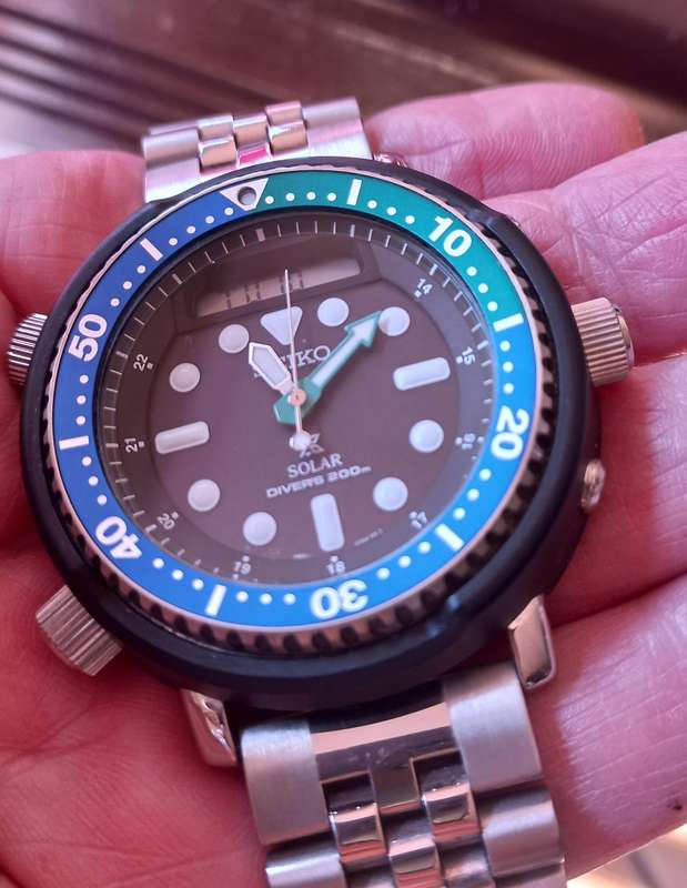 Seiko Solar Arnie Special Tropical Lagoon+Fully Loaded!!