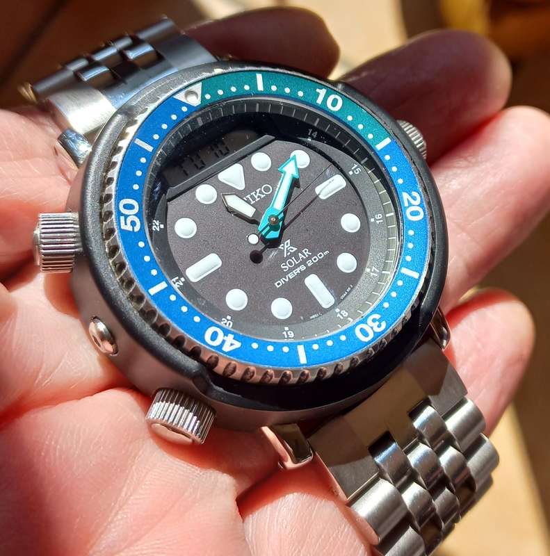 Seiko Solar Arnie Special Tropical Lagoon+Fully Loaded!!
