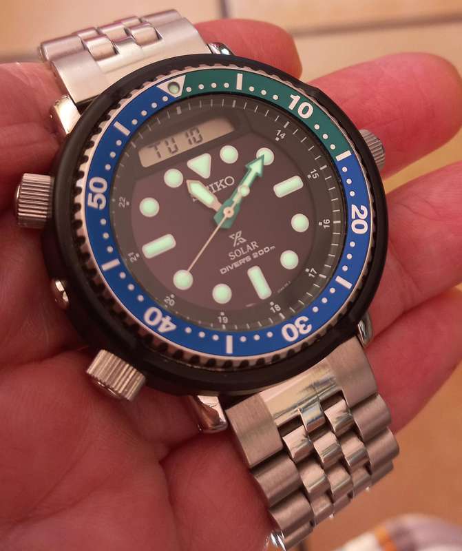 Seiko Solar Arnie Special Tropical Lagoon+Fully Loaded!!