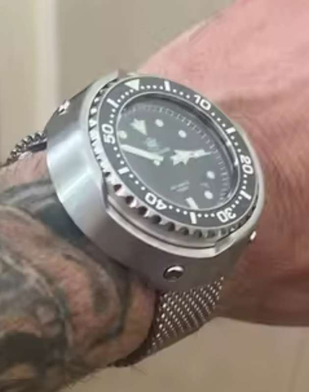 Steeldive Emperor Tuna 54mm*1000m Monoblock Diver Tuna-NH35A Automatic Seiko movement!!