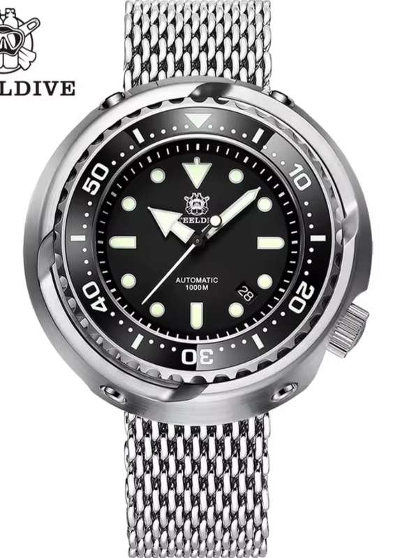 Steeldive Emperor Tuna 54mm*1000m Monoblock Diver Tuna-NH35A Automatic Seiko movement!!