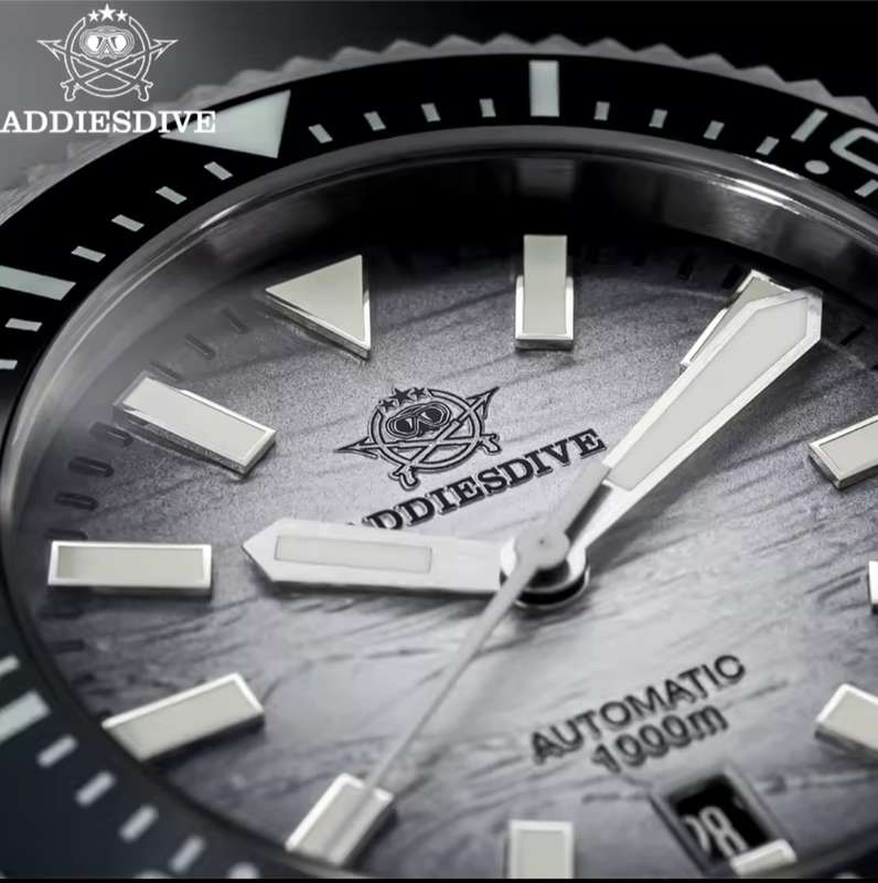 Addiesdive 1000m"Puck"Helium Valve Seiko NH35A Automatic