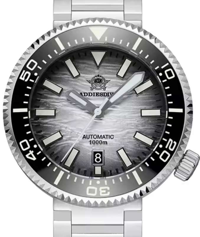 Addiesdive 1000m"Puck"Helium Valve Seiko NH35A Automatic