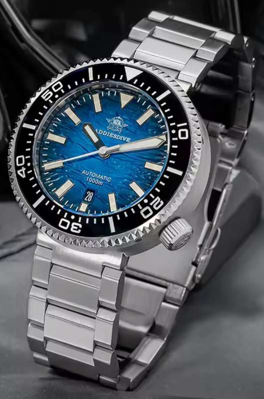 Addiesdive 1000m"Puck"Helium Valve Seiko NH35A Automatic
