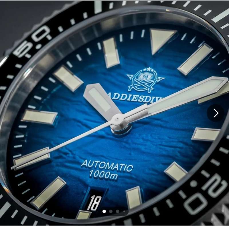 Addiesdive 1000m"Puck"Helium Valve Seiko NH35A Automatic