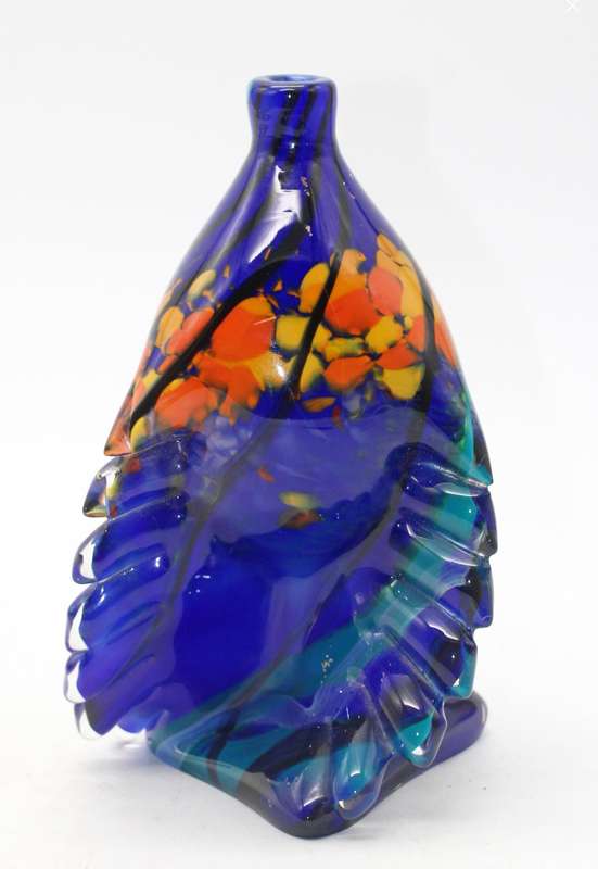 loan Nemtori art glass vase