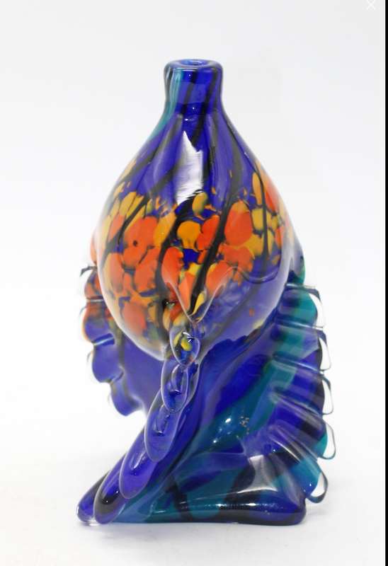 loan Nemtori art glass vase