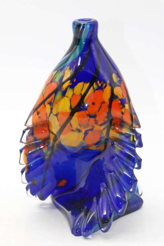 loan Nemtori art glass vase
