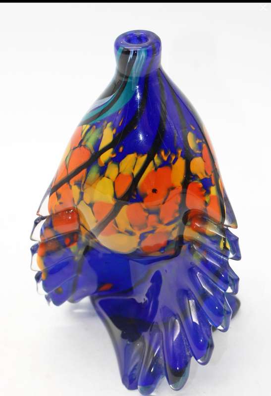 loan Nemtori art glass vase