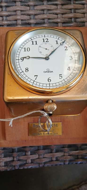 Omega Clock Royal Yacht Britania