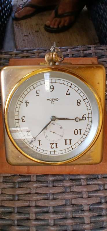 Omega Clock Royal Yacht Britania