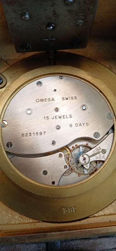 Omega Clock Royal Yacht Britania