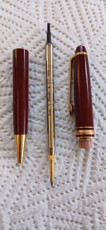 Montblanc 165 Meisterstuck Mechanical Pencil Classique Bordeaux