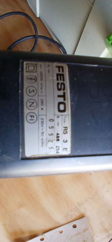 FESTOOL RS 3 E SANDER
