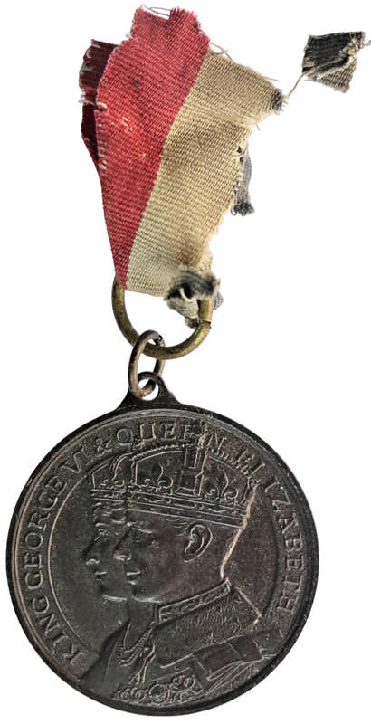 1937 Great Britain, Coronation of King George VI and Queen Elizabeth Medallion