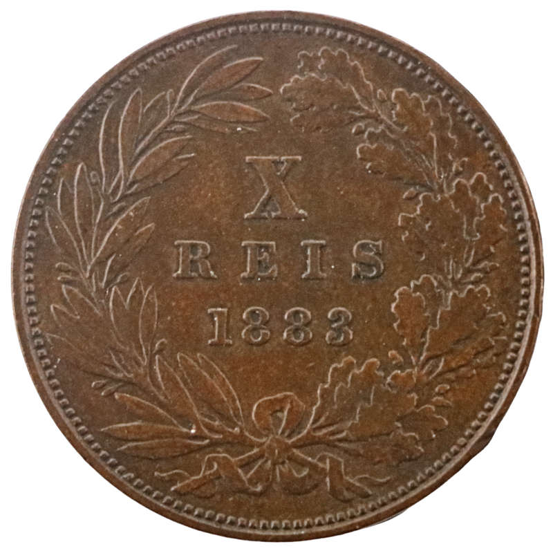 1883 Portugal 10 Reis