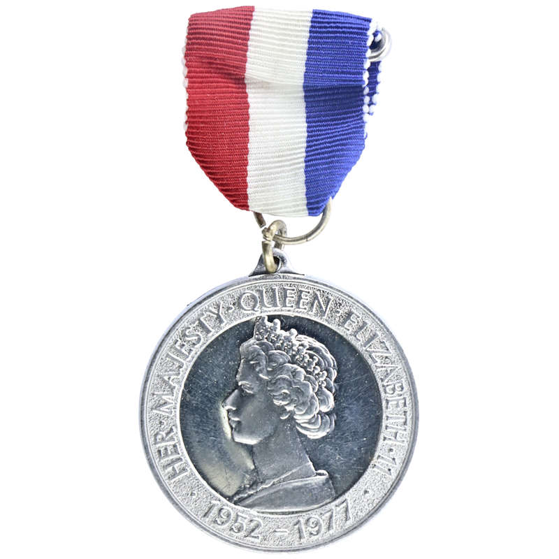 1977 25th Queens "Silver" Proof Jubilee Medallion Aluminum 39mm 8,8g