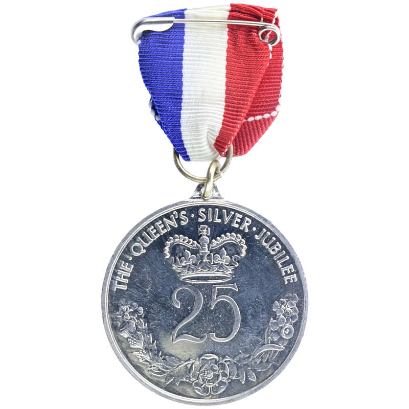 1977 25th Queens "Silver" Proof Jubilee Medallion Aluminum 39mm 8,8g