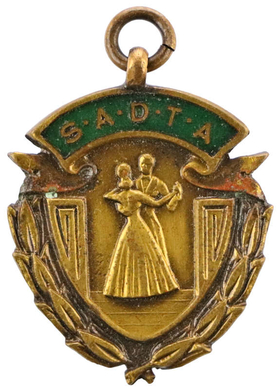 South African Dance Teachers Association Medallion Awarded to J. L. Ellis