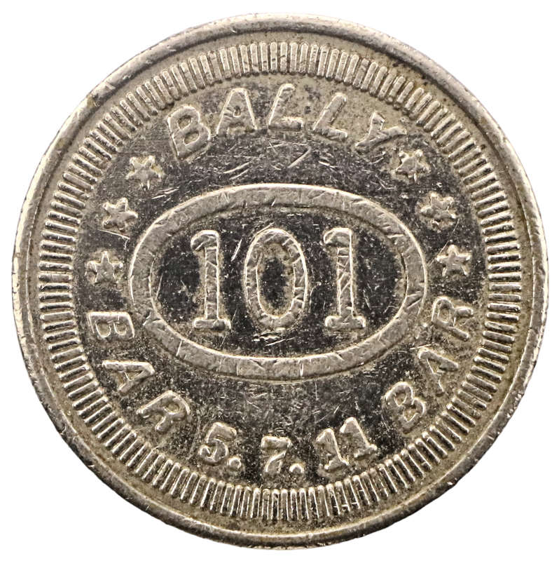 United Kingdom Bally Arcade Token "BAR 101"