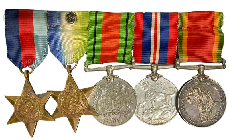 WW2 A. L. Roberts Medal Lot