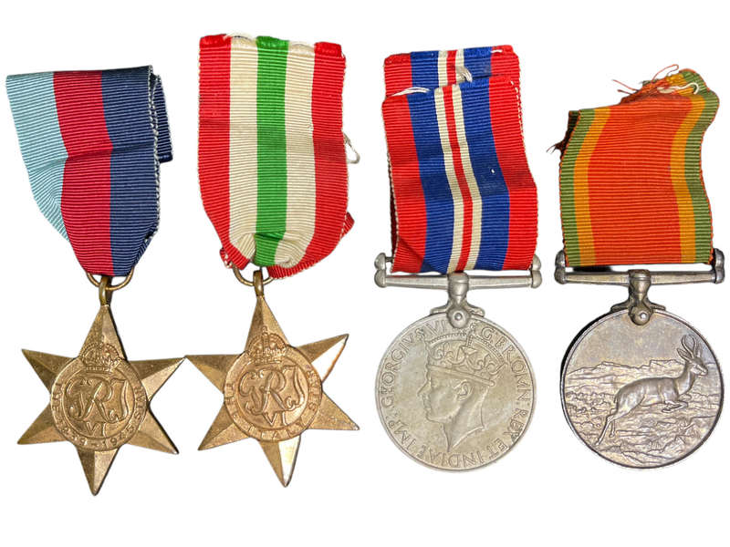 WW2 O. T. Soden Medal Lot