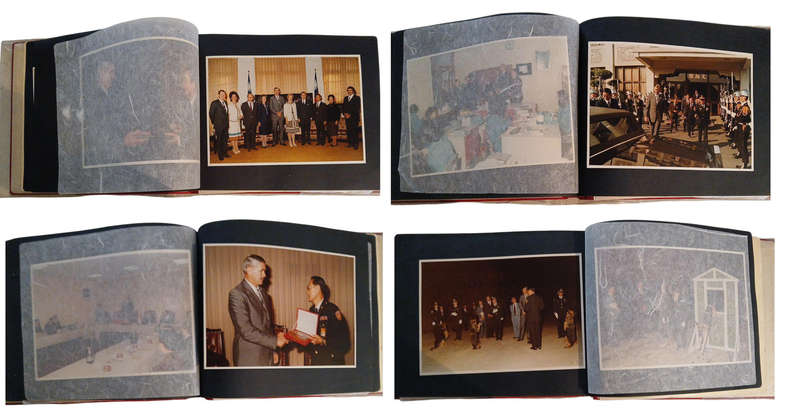 South Africa Minister of Law and Order/Police Louis le Grange Personal awards and photos: