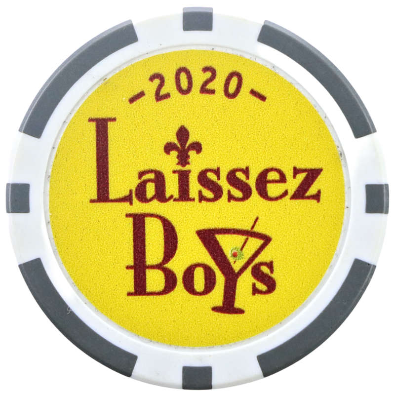 2020 United States New Orleans, Louisiana Mardi Gras Laissez Boys Plastic Token