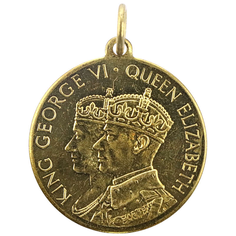 1937 Coronation Commemorative Medallion