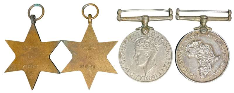 WW2 I. G. Weights Medal Lot