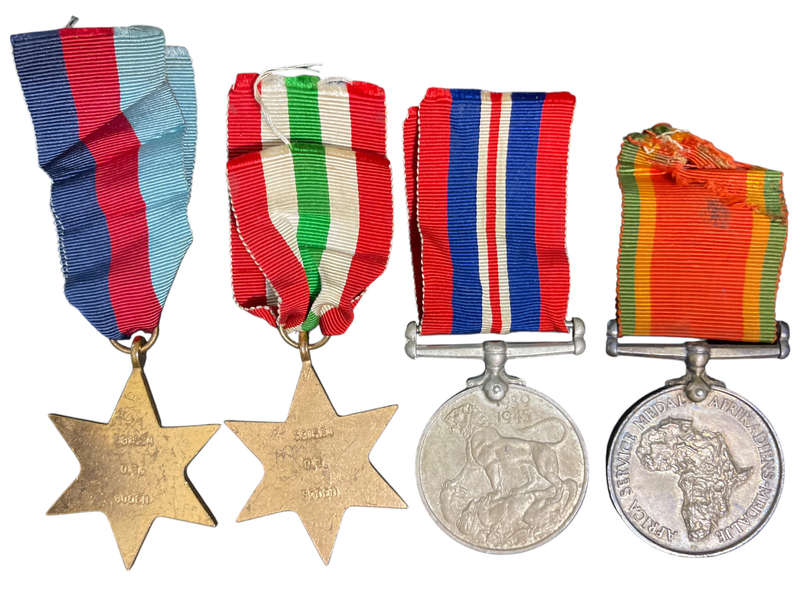 WW2 O. T. Soden Medal Lot