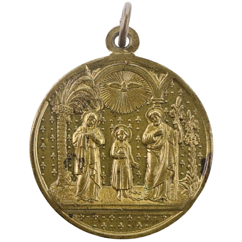 ND High Relief Dutch Religious Archconfraternity of The Holy Family  Medallion 32mm 14,8g