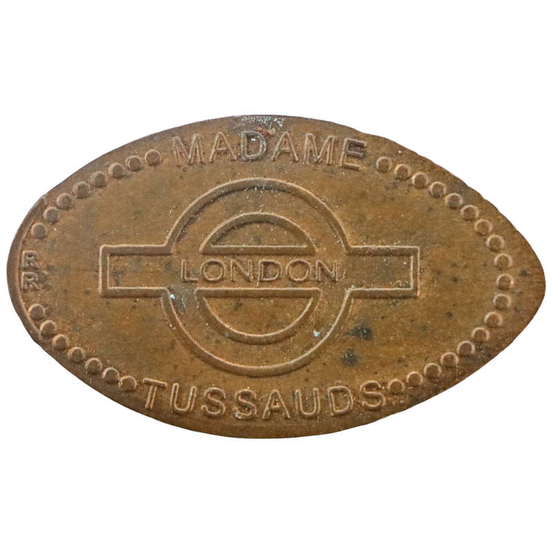 Madame Tussauds London Pennymangle Token, pressed by machine 4 (Retired)