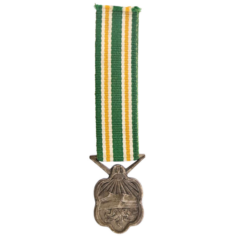 South West Africa Miniature Police SWAPOL star for faithful service Medal for 20 Years Service wit
